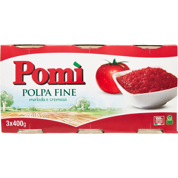 Pomi Polpa Fine di Pomodoro 2 x 400 g