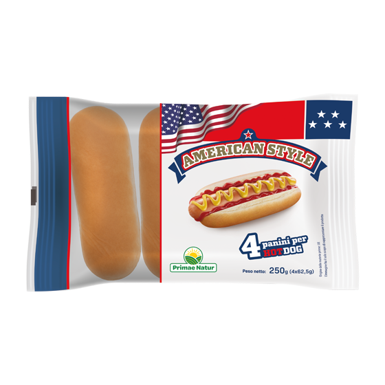 Primaenatur Panini Hot Dog 250 g