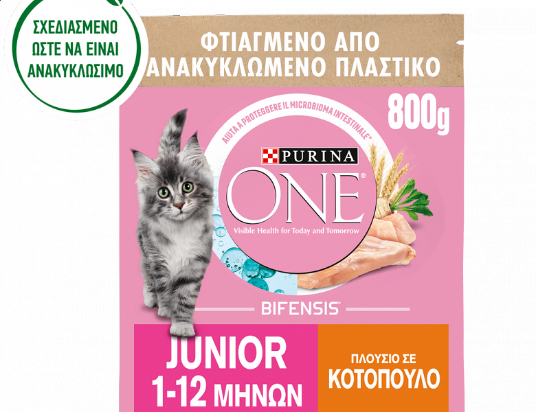 Purina One Junior Pollo con Cereali Integrali 800 g