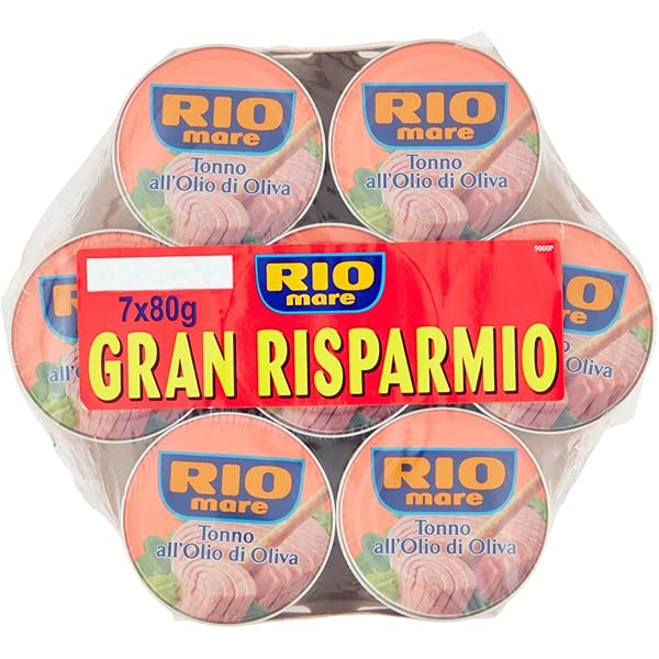 Riomare Tonno in Olio di Oliva 3+1 80/52 g
