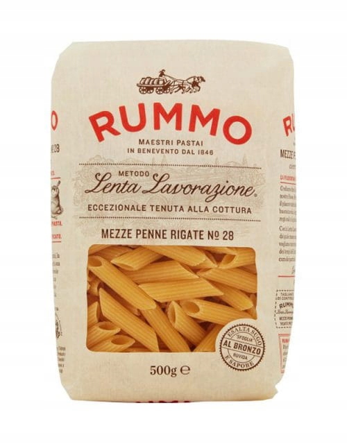 Rummo Mezze Penne Rigate N. 28 500 g