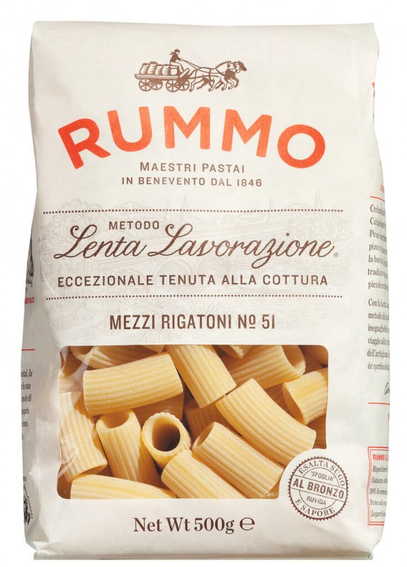 Rummo Mezzi Rigatoni N. 51 500 g