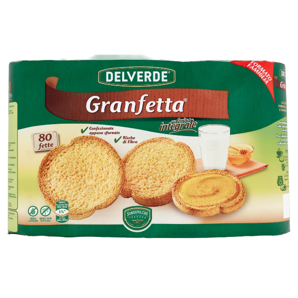 Sansepolcro 80 Fette Integrali 600 g
