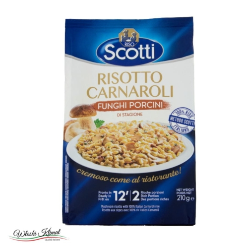 Scotti Risotto ai Funghi Porcini 210 g