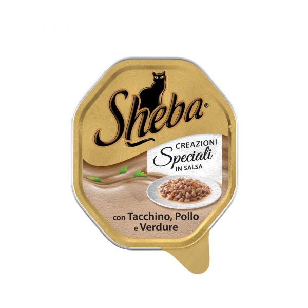 Sheba Flexi Tacchino/Pollo/Verdure 85 g
