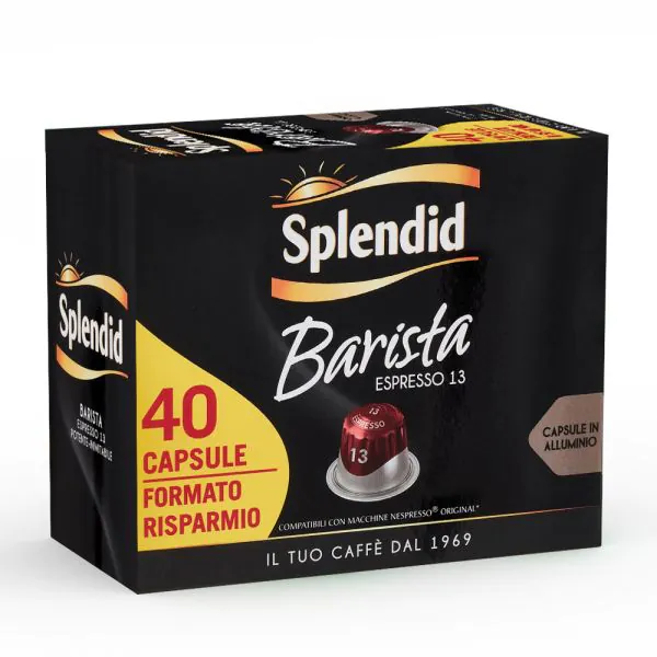 Splendid Caps Compatibili Nespresso Barista x40