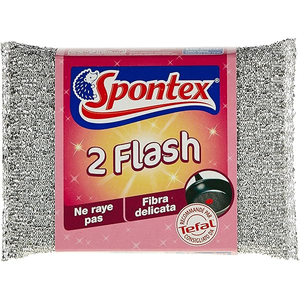 Spontex Panno Abrasivo Flash x 2