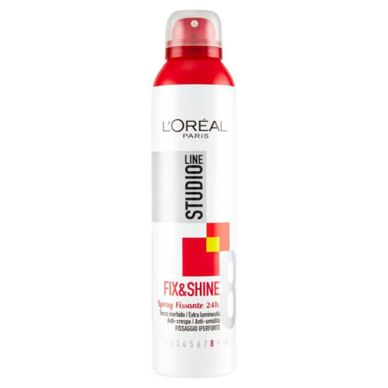Studio Line Spray Fix & Shine Forte 250 ml