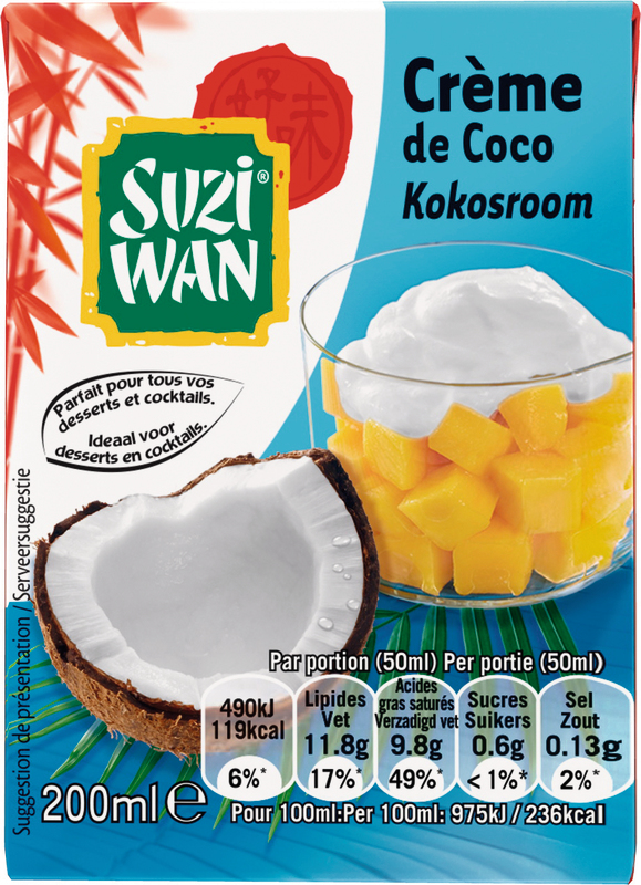 Suzi-Wan Crema di Cocco 200 ml