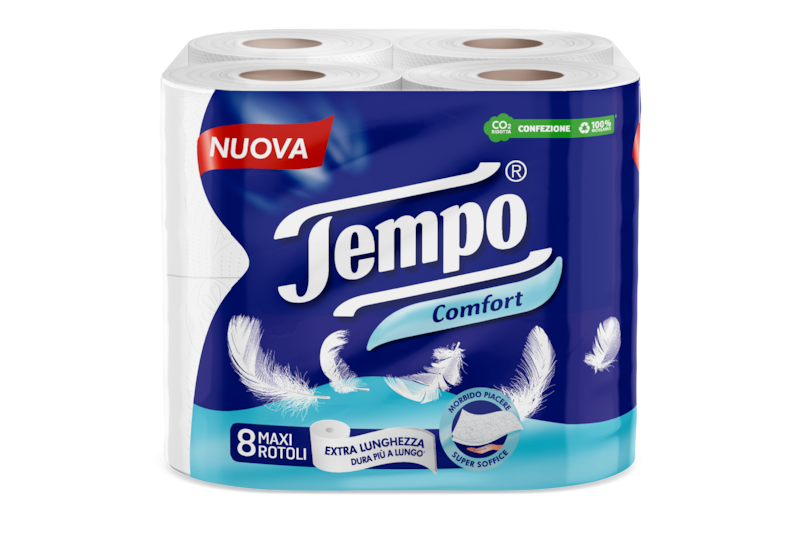 Tempo Carta Igienica Maxi Rotolo x 4