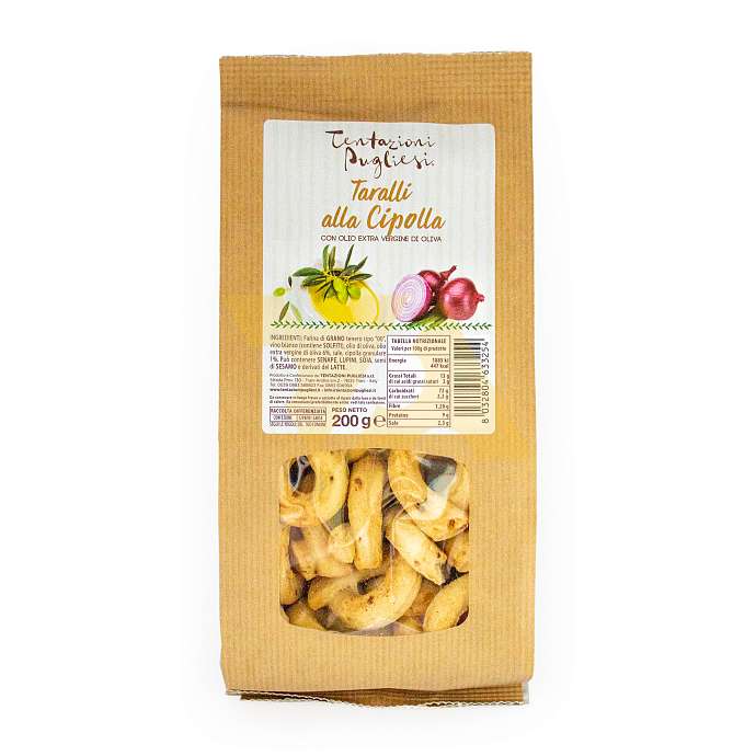 Tentazioni Pugliesi Taralli alla Cipolla 200 g