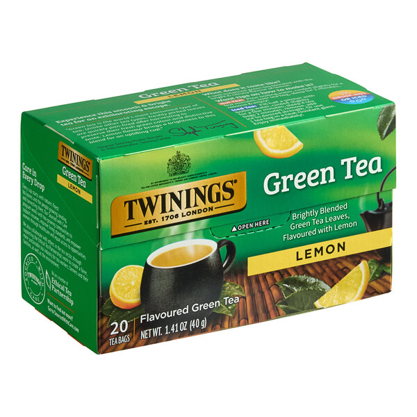 Twinings Tea Green Limone 20 Filtri 40 g