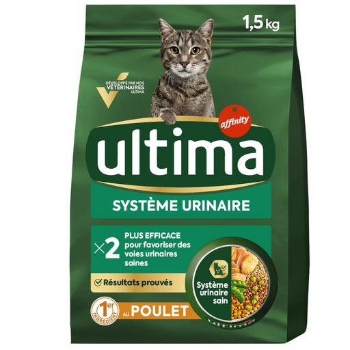 Ultima Cibo per Gatto Croccantini Tratto Unitario 1,5 kg