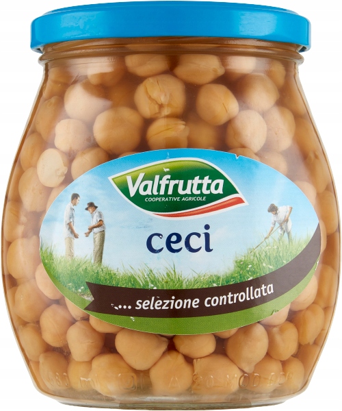 Valfrutta Ceci Vetro 580/370 g
