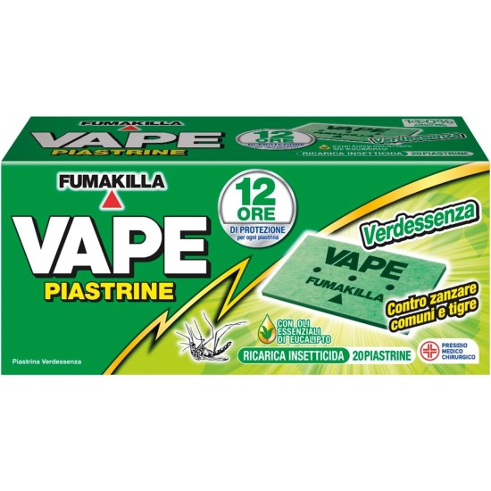 Vape Piastrine Verdessenza x 20