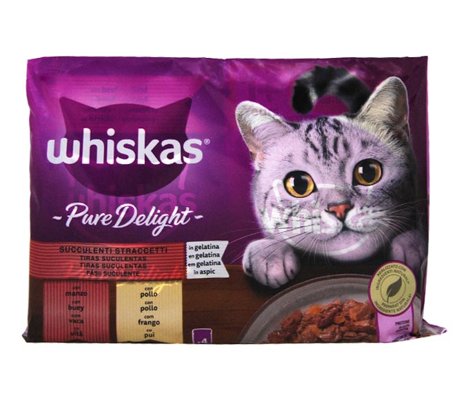 Whiskas Pure Delight Gustoso 4 x 85 g